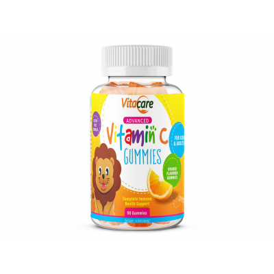 VITACARE ADVANCED VITAMIN C 250MG 90 ORANGE FLAVORED GUMMIES